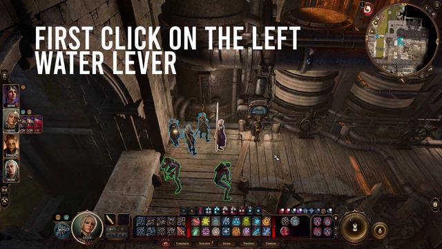 Baldur's Gate 3, Abandoned Cistern, Water Level/ Temperature Level Valve Puzzle Solved! смотреть онлайн