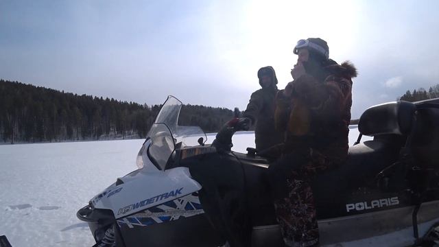 Рыбалочка на снегоходах и обращение к подписчикам и зрителям моего канала! смотреть онлайн