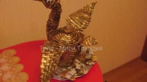 Детские поделки из газетных трубочек