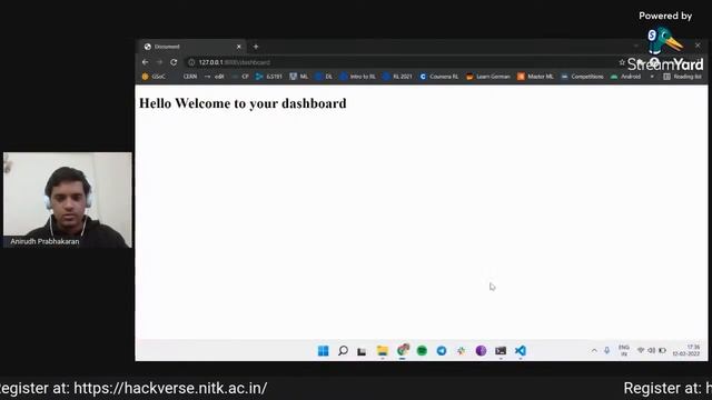Make with HackVerse | Judging Platform Using Django смотреть онлайн
