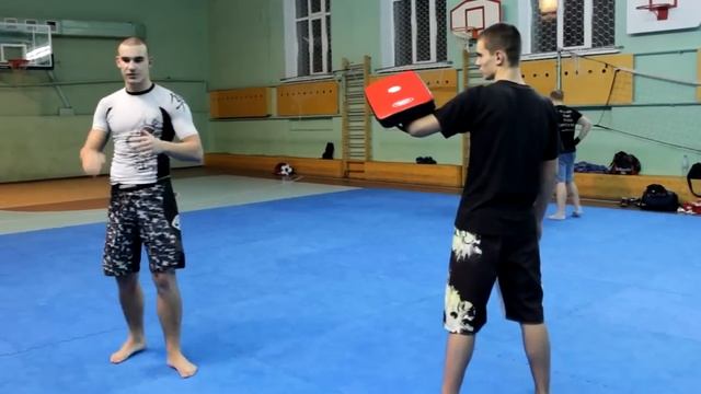 "Brazilian kick" - демонстрация удара. Alexander Федотовъ. смотреть онлайн