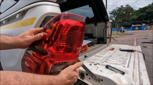 How to Remove & Replace the Tail Light Bulb Cluster on a Toyota Hilux