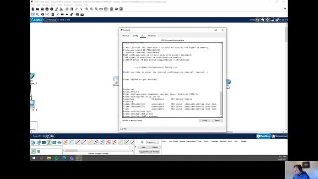 Configuring the DSL Modem and WAN Emulation Cloud in Packet Tracer