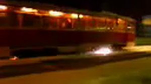 Искры из-под колес