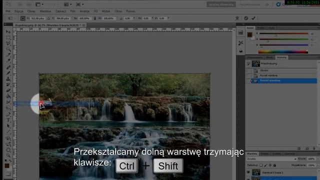 jak w Adobe Photoshop dodać efekt 3D do zdjęcia [helpbay.org] смотреть онлайн