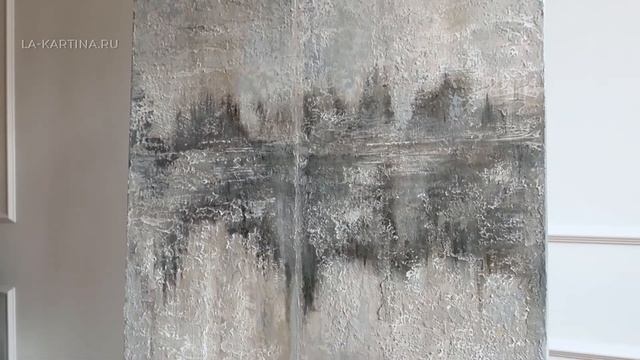 Интерьерная картина "АБСТРАКЦИЯ ТЕКСТУРНОЙ ПАСТОЙ"