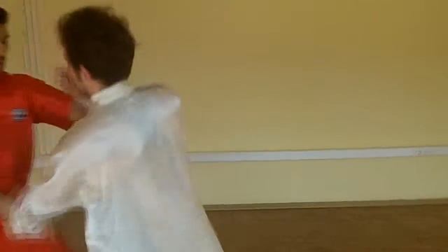 Ушу синъи цуань - парная работа (20.04.2014) (Wushu Xing yi)