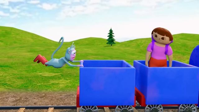 Даша и Животное - Тарантас (3D-Анимация)