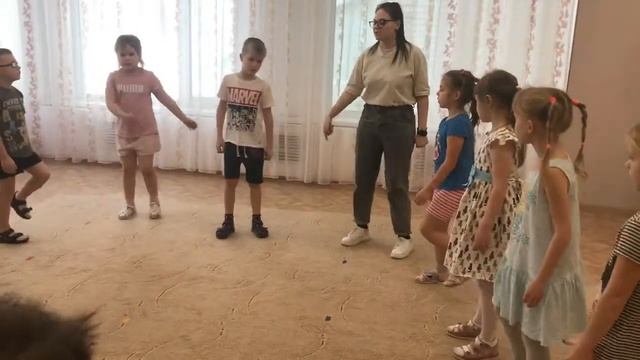 Развитие координации движения, чувства ритма. Музыкальное занятие в подготовительной группе