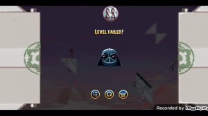 Angry Bird Star Wars Level Failed Run Too Don't Look Back!!? Game Over Scane (Fuuka Mimura)