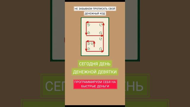 День Денежной Девятки.