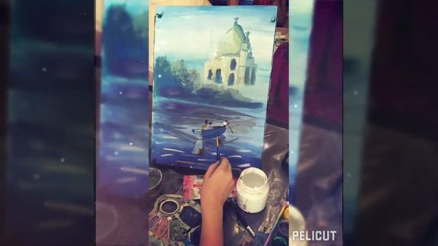 Наш великолепный Тадж-Махал старшая группа.Результат 2-х занятий.Все большие умнички !!!???