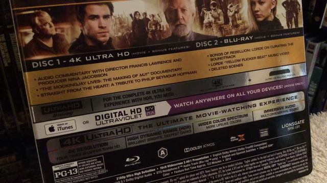 The Hunger Games Series 4K ULTRA HD BLU RAY UNBOXING & Review смотреть онлайн