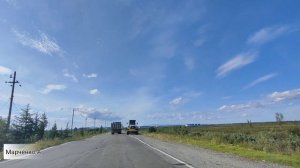 Россия Ямал крайний Север дорога Лабытнанги-ст. Обская-Лабытнанги. лето 2022