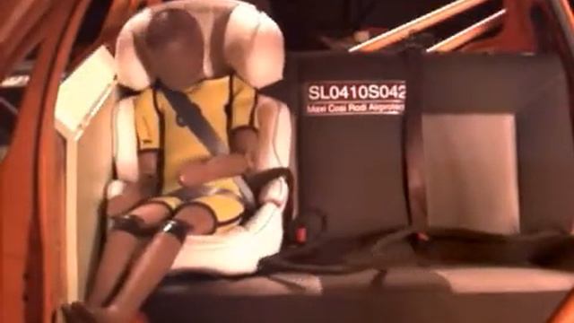 Maxi-Cosi Rodi AP | группа 2-3 | краш-тест | боковой удар смотреть онлайн