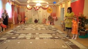 Танец "Виноватая тучка" в детском саду  (ср. группа)
