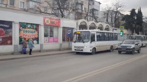 Севастопольский Троллейбус на ЛАЗ Е183 1048 до б. Камышовая 24.12.2022г.