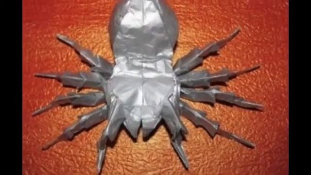 Поделки- Модульное оригами-бумажный паук смотреть онлайн