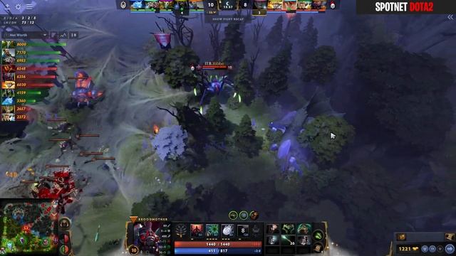 ITB Shuffle vs Gladiators Game 2 | Bo3 | DPC WEU 2023 Winter Tour 1 Division 1 | Spotnet Dota 2
