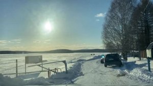 Южный Урал. Село Непряхино и озеро Большой Сунукуль. Как выглядит популярное место отдыха зимой?