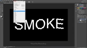 How To Make Smoke Text In Photoshop (ADOBE PHOTOSHOP CS6 TUTORIAL)