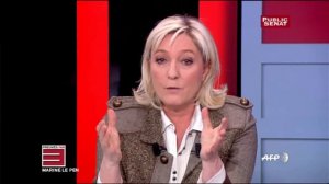 Marine Le Pen MLP FN - itw #PP3tv 31-03-2015