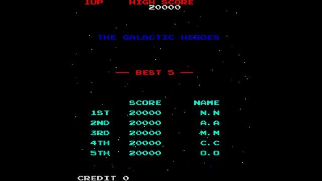 Galaga - 1981 - Namco - Arcade Game смотреть онлайн