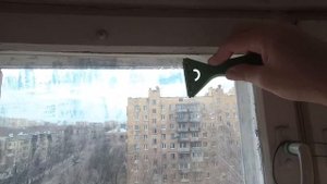 Солнцезащитная пленка на окна. Как отодрать эту пленку. DIY. /М К - мастер класс/.