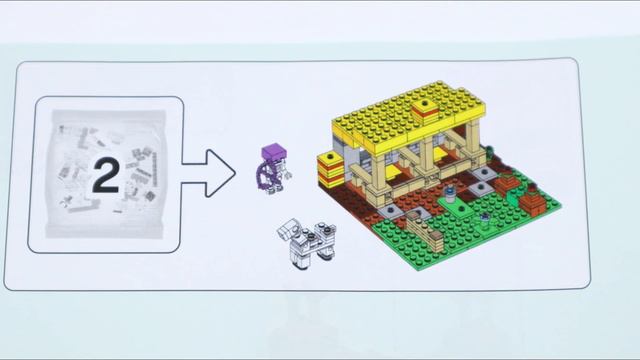 LEGO Minecraft 21171 The Horse Stable - Bricks Melody Speed Build