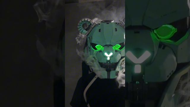 Yappy cosplayмаска в стиле cyberpunk #shorts