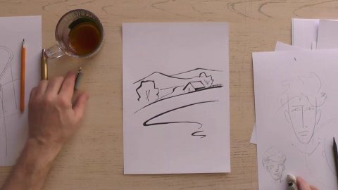 Простой способ делать наброски