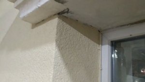 Правильное оштукатуривание оконных откосов в СФТК Мокрый Фасад, пластиковая плоска закрывается базо
