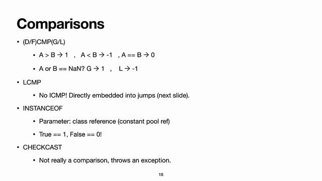 22. JVM Bytecode Instructions