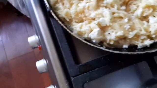 Готовим КАЛАПЭЦЮ/Вермишель с творогом на сковороде