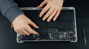 ЗАМЕНА SSD В MACBOOK AIR