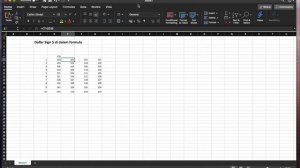 Excel Tutorial - Complete usage sample of Dollar Sign ($ - Cell Lock)