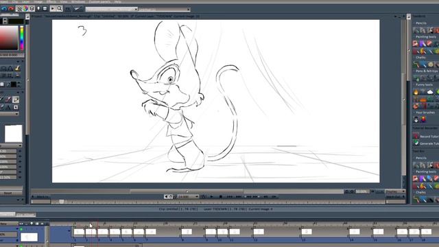 Part 3 - 3 Inbetweening Demo from 2015