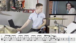 Мот - Когда мужчина влюблен(Drum tutorial от Александра Русских)