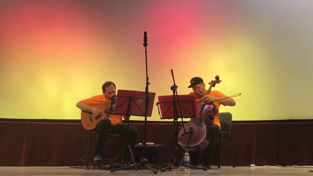 Дуэт "Оранж" Duet Orange Р.Дьенс R.Dyens Ненастоящее танго Tango en Skaï В.Филимонов С.Чечеткин смотреть онлайн