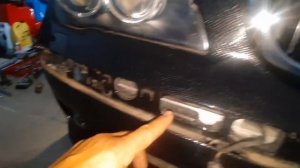How to open hood on 2006 bmw e65-e66 part 1.открыть капот BMW e66 е65 часть первая.