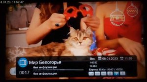 80E Открытые каналы со спутника Экспресс-80  (33 канала) на 8 01 2023