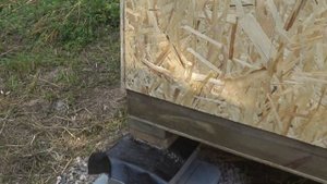 Строительная бытовка своими руками + цена.