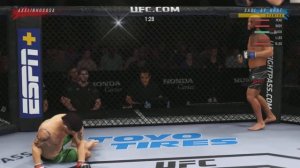 UFC 4 Соперник решил протереть канвас собой