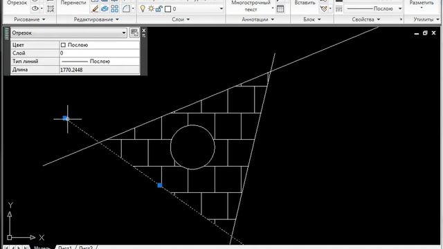 Урок 5. Штриховки AutoCAD для начинающих Автокад для НАЧИНАЮЩИХ AutoCad по ШАГАМ.