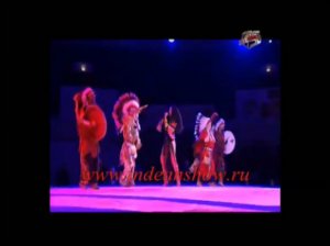 Индейское шоу Чанте Ша - индейцы и ковбои на открытии Чемпионата Мира по рукопашному бою 2013
