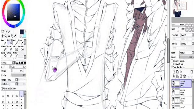 paint tool sai drawing смотреть онлайн