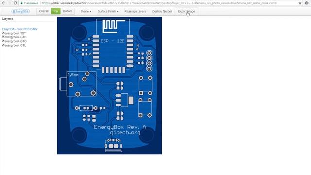Подготовка к производству, просмотр gerber файлов смотреть онлайн