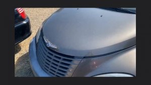Обзор машины и проверка работы двигателя Chrysler PT Cruiser 2 4 i АКПП 2001г Германия 109
