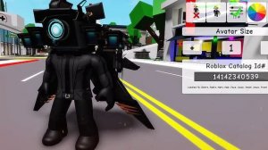 Aku Membuat TITAN CAMERAMAN UPGRADE V.1 Di Brookhaven W/codes - Roblox Part 15