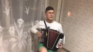 Есть красивая одна девушка на земле. Кавер на гармони